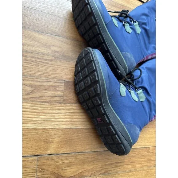 Sorel Damen NL 1708-405 Waterproof Boots Women's Knee High Rainboots Size 6.5 - Picture 8 of 10